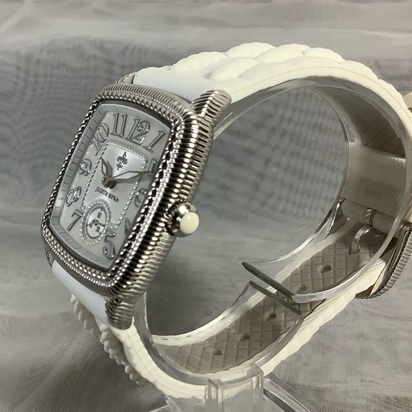 Judith Ripka Women SS Square Women Watch - NEW BATTERY main image 6